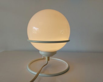 Lampe globe de table Space Age, Woja Holland. Conception néerlandaise. !Années 70. Milieu du siècle