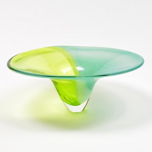 Leerdam Unica, Winnie Teschmacher, 1991. Glass art, Dutch design