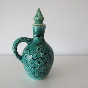 Carafe - jug of pottery 30s. Simon Rijnbende & Sons Schiedam Holland. Art Deco
