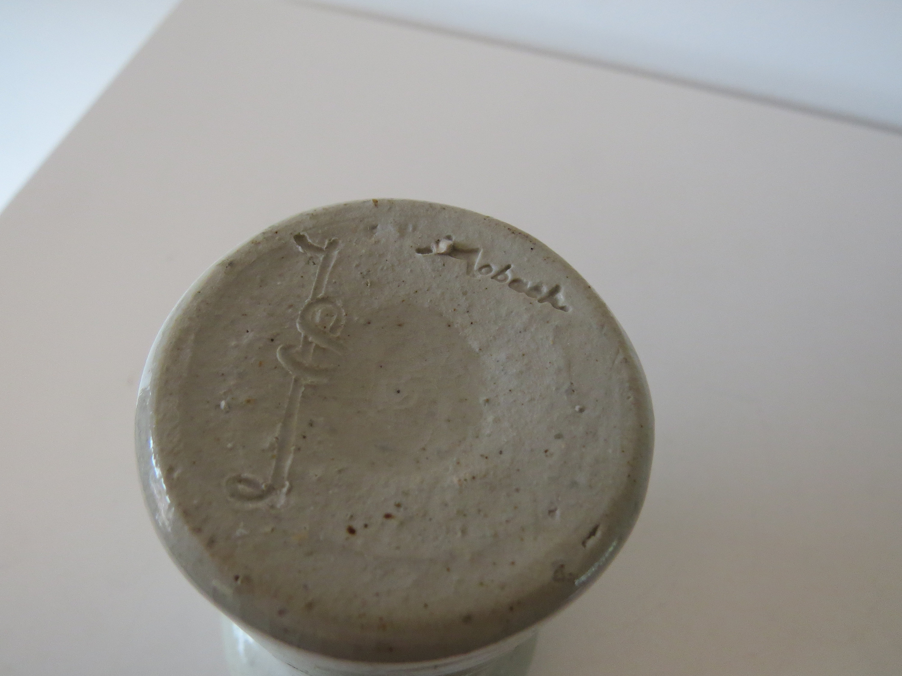 Vintageオランダ陶芸『Mobach / Joke Stories』Vase Dutch Modern 