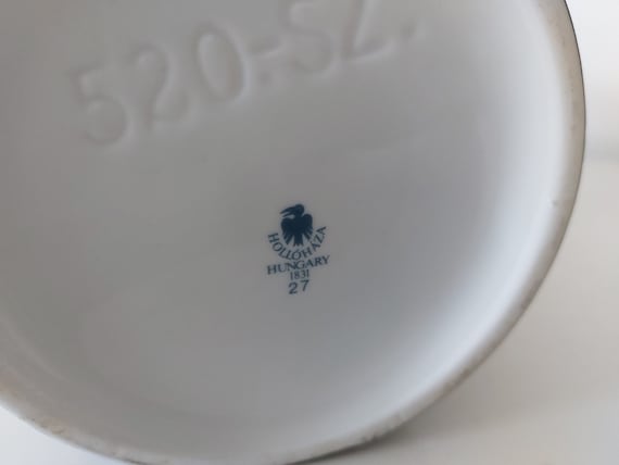 モダニスト花瓶磁器、ホロハザ ハンガリー、ヴィンテージ、デザイン モダニスト花瓶磁器、ホロハザ ハンガリー、ヴィンテージ、デザイン