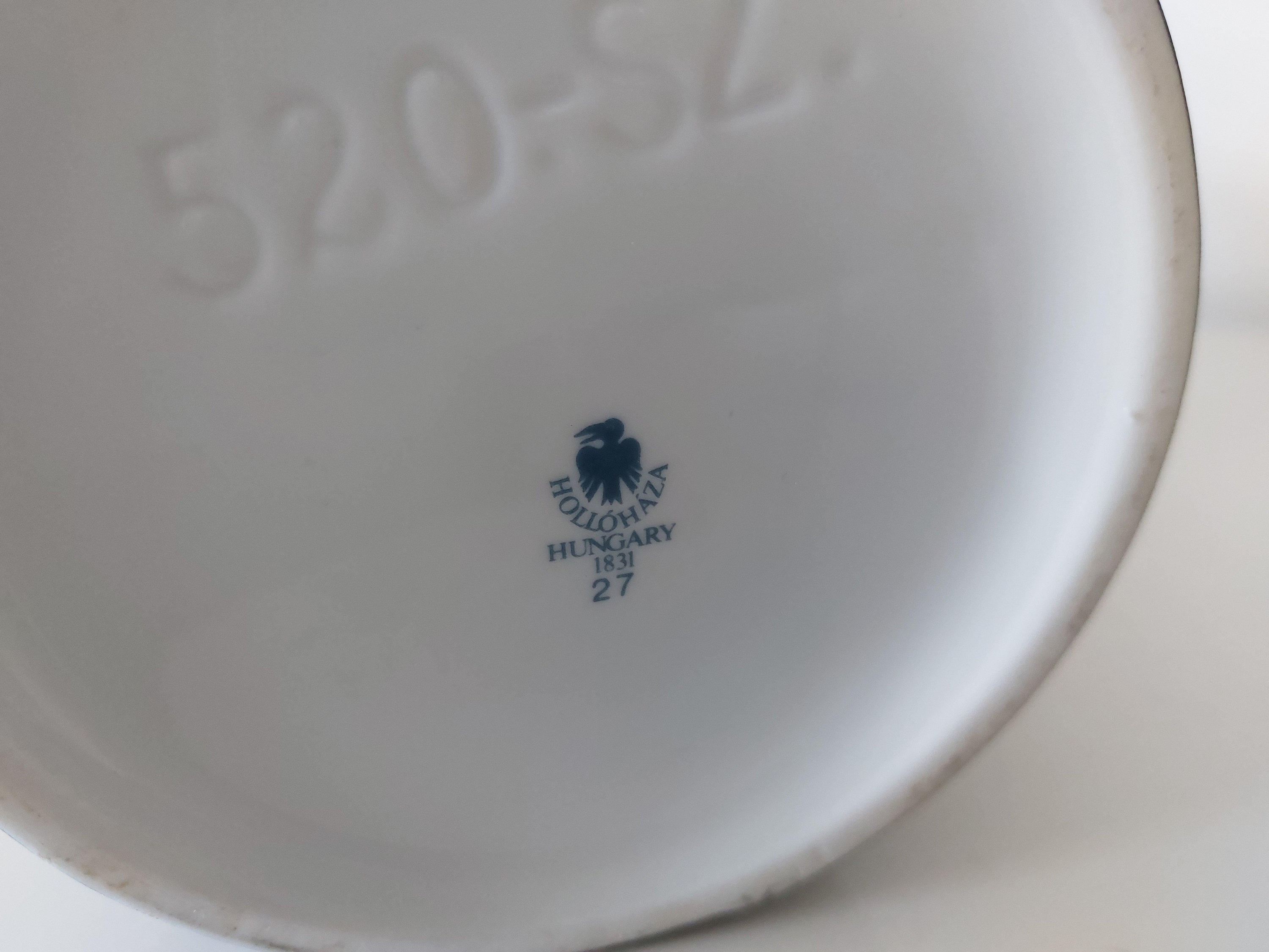 モダニスト花瓶磁器、ホロハザ ハンガリー、ヴィンテージ、デザイン