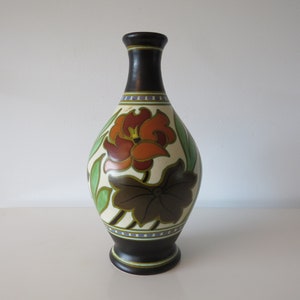 Vase Plateel Gouda South Holland 1920s. Vintage. Art Deco. Decor Atrium