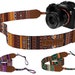 Personalized Camera Strap Tribal Pattern, Custom Camera Straps For Canon, Nikon, Sony, Camera Accessories, SLR / DSLR Strap Gift for Her