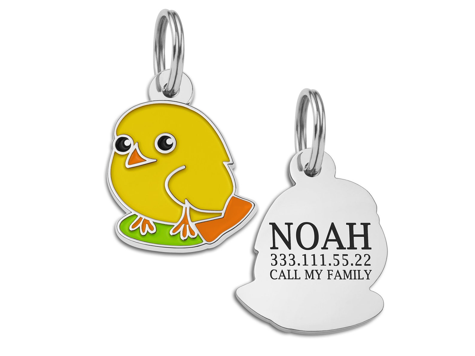 Colored Cat Tags Personalized Custom Cat Tags for Cats Funny Etsy