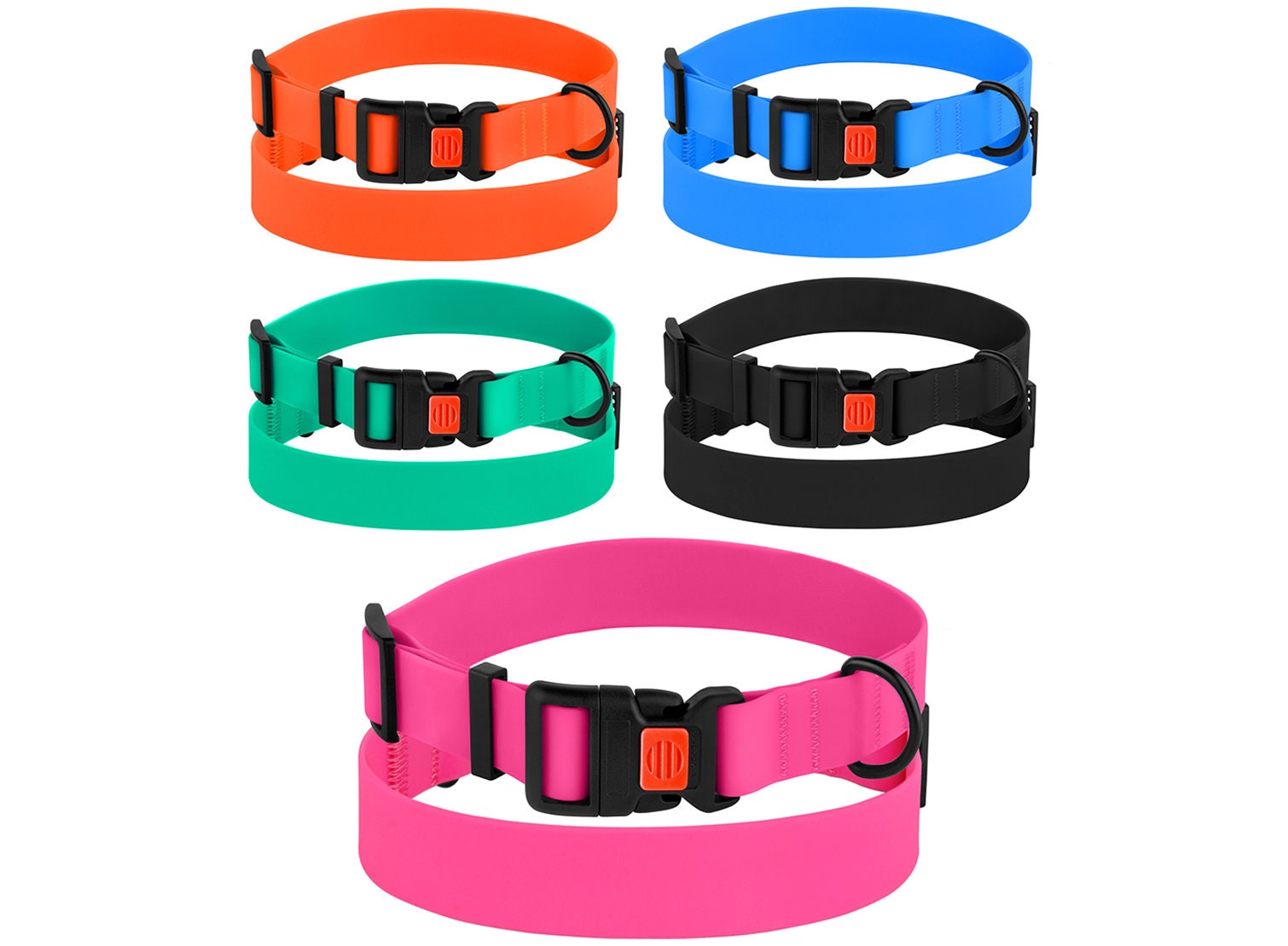 Waterproof Collar for Dog Nylon Dog Collar Leash Set Etsy Canada