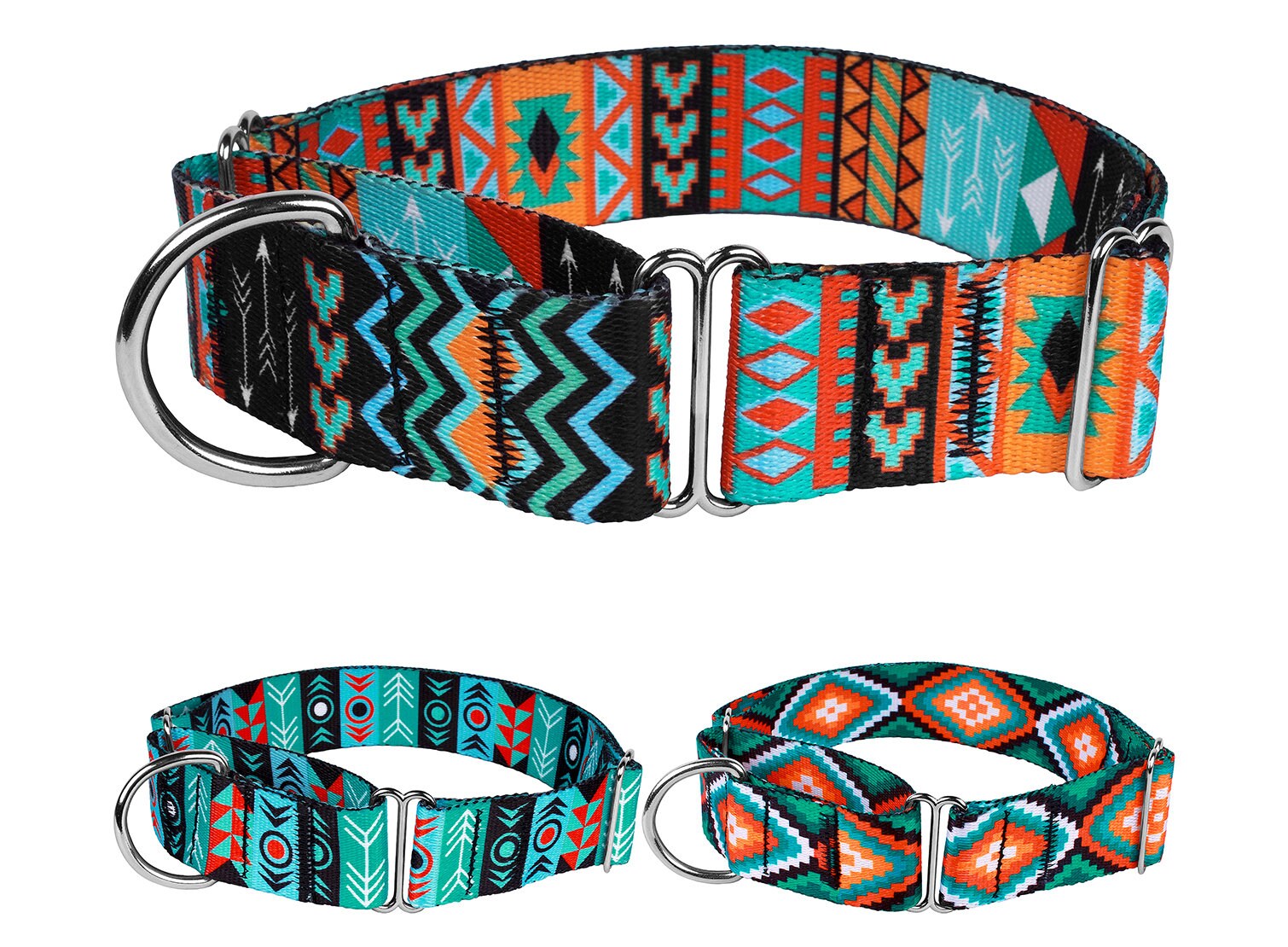 Martingale Dog Collar Wide Dog Collar Martingale Collar Etsy