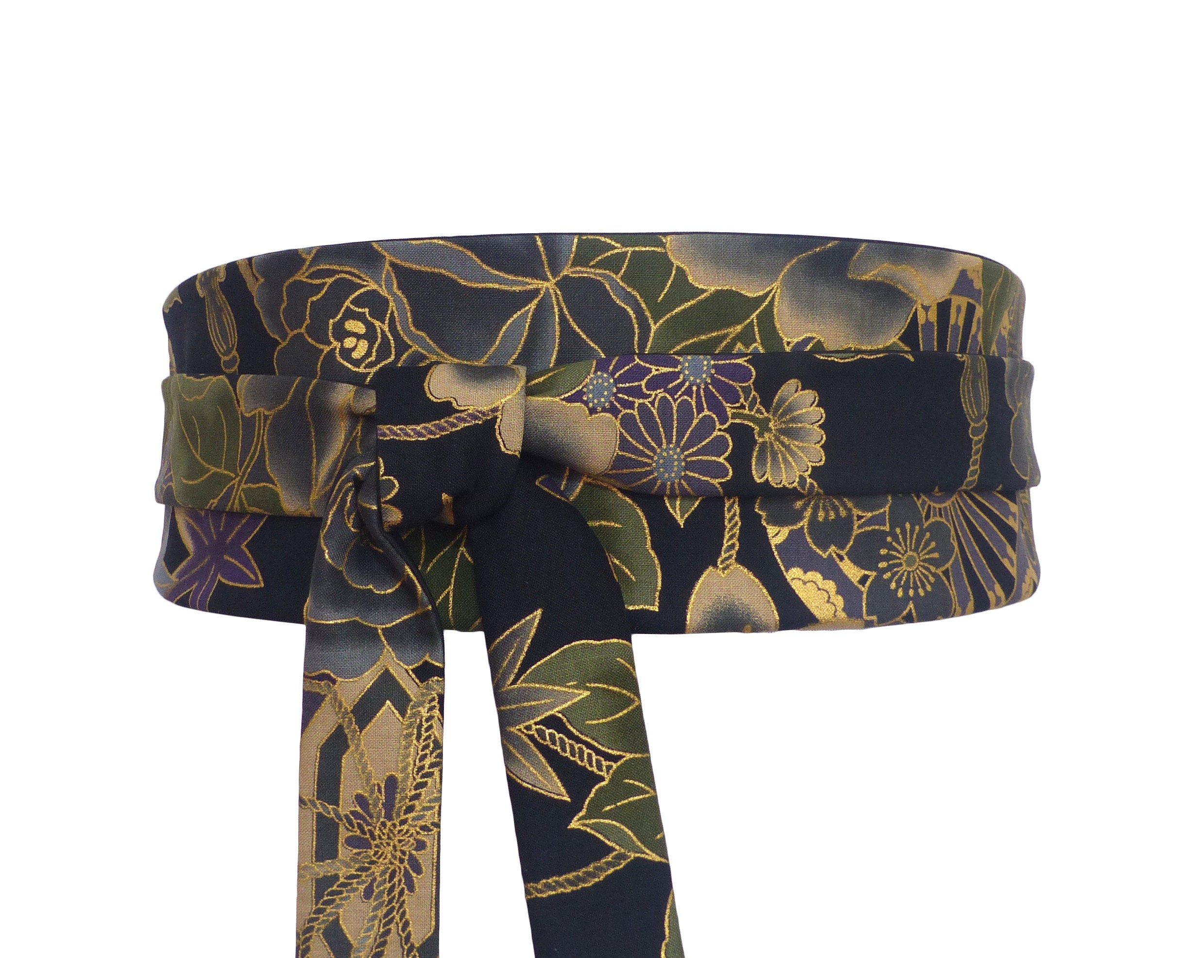 Foulard Cravate / Skinny, Twill de Soie Noir - Polina Couture