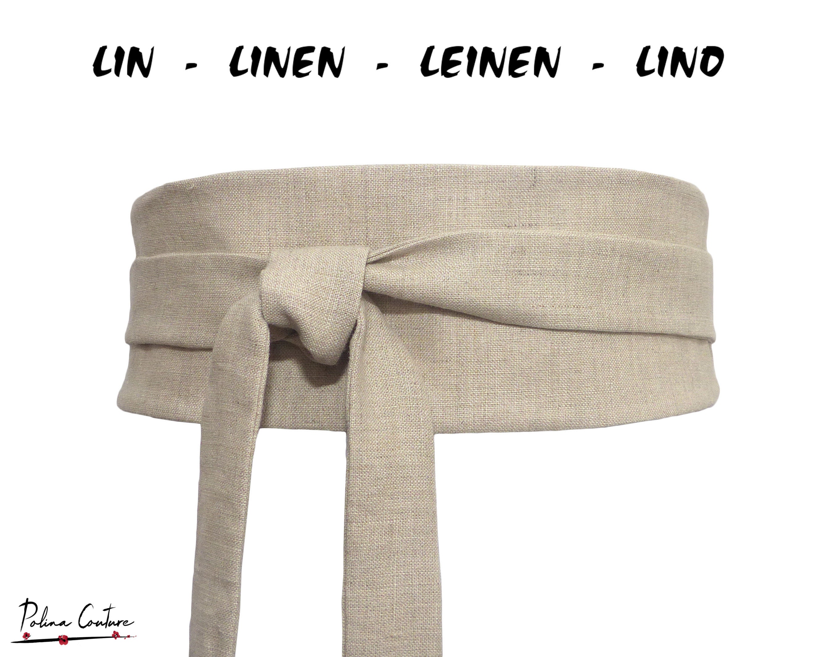 Ceinture large top tissu femme