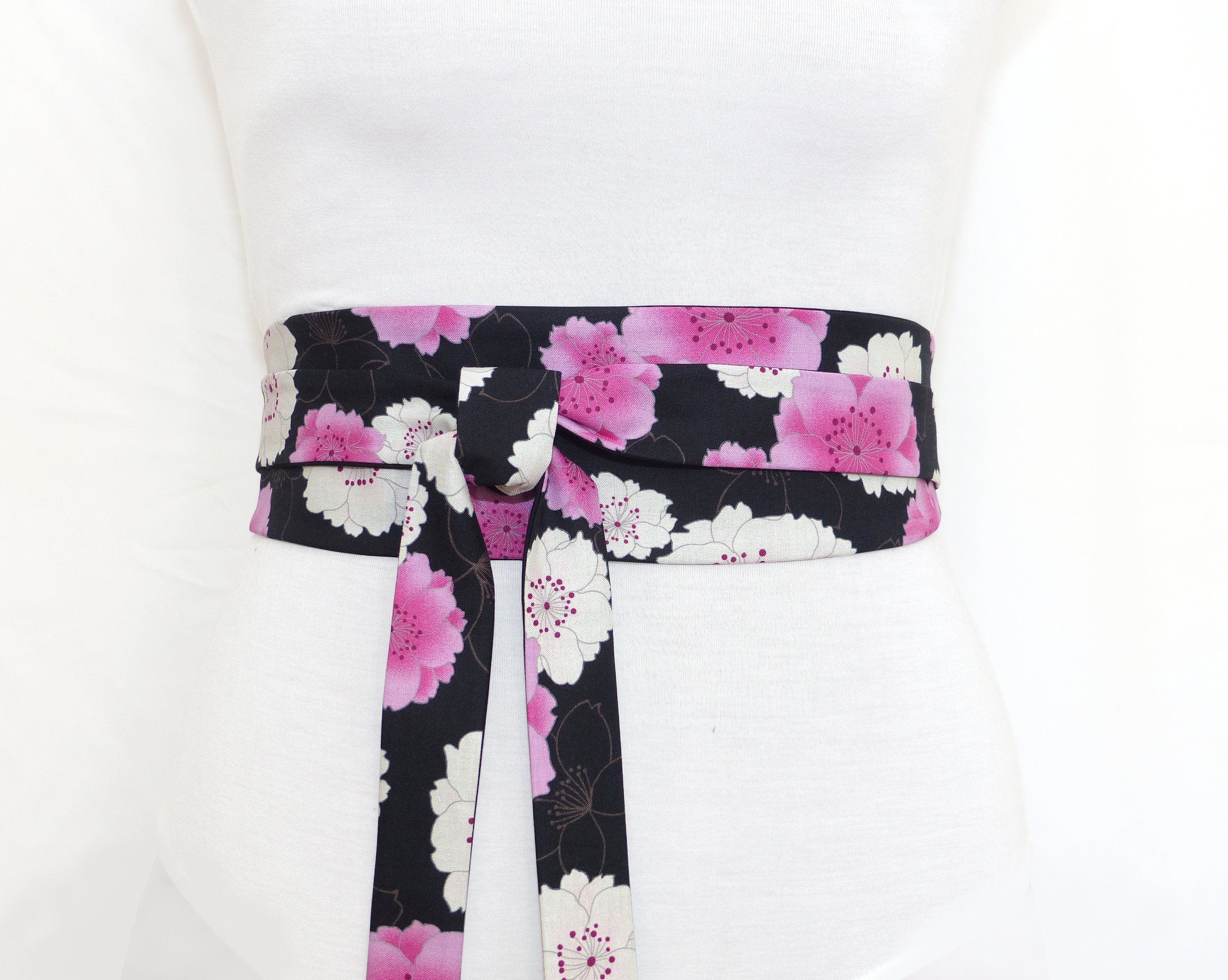 【I AM MARI】24SS★ Belporin Toile Flower Puff OP (Belt set) Pale Pink Flower Belt for Dress, Cherry Blossom Belt for