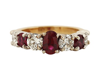 Ruby and Diamond Ring