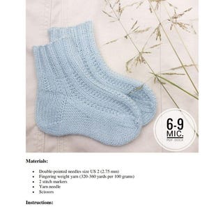 Crochet baby socks pattern beginner, warm winter socks newborn to 12 months , easy DIY baby gift