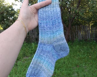 Hand knitted Wool Socks Extra thick socks Warm Winter Socks