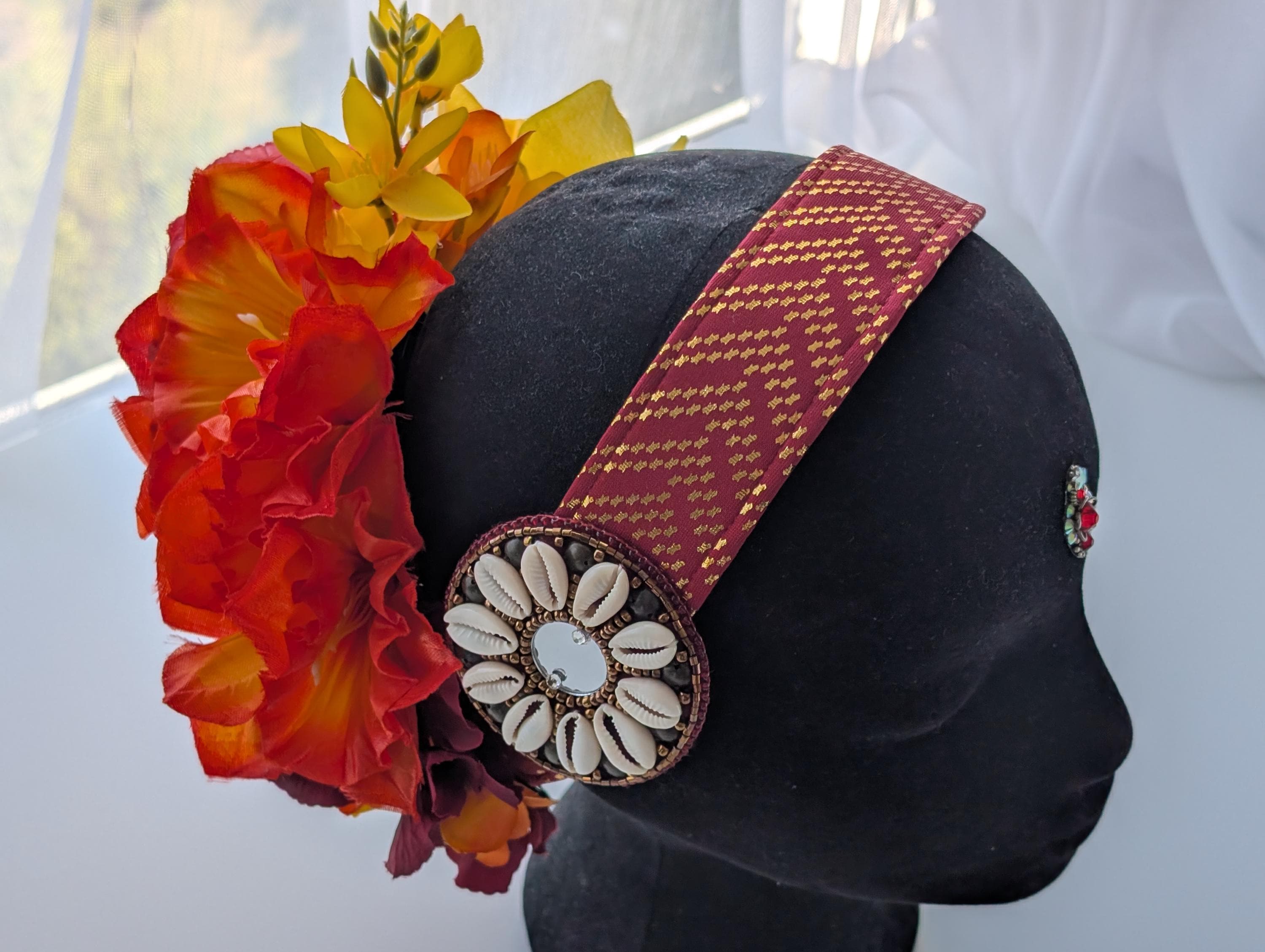 Tribal Gold Headpiece - Etsy display picture 2