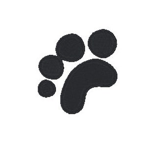 Dog Paw Print Digital Embroidery File- Machine Embroidery File-Embroidery Pattern-Digital Embroidery Pattern