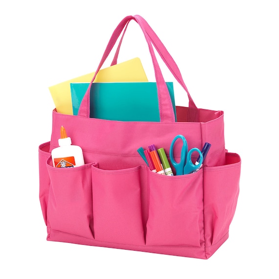 multi pocket tote bag