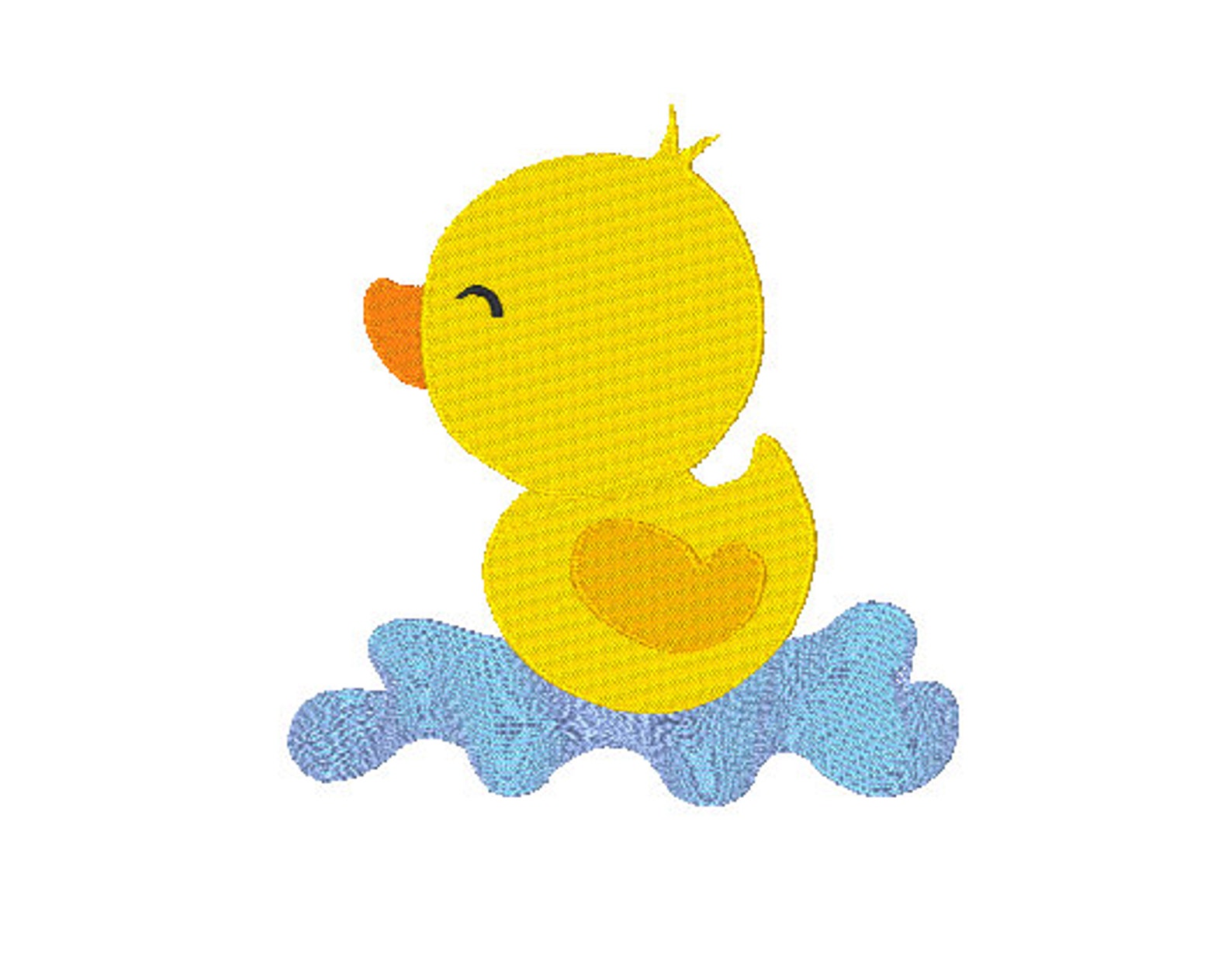 Rubber Duck Digital Embroidery Filemachine Embroidery Fileembroidery