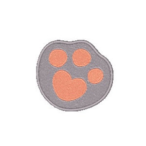 Paw Print digital embroidery file-Machine Embroidery File-Embroidery Pattern-Digital Embroidery Pattern