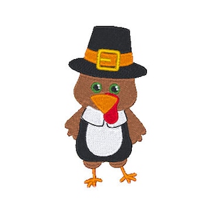 Thanksgiving Turkey digital embroidery file-Machine Embroidery File-Embroidery Pattern-Digital Embroidery Pattern