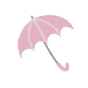 Umbrella digital embroidery file-Machine Embroidery File-Embroidery Pattern-Digital Embroidery Pattern