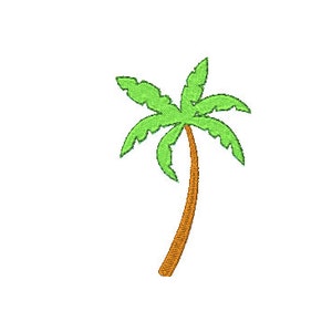 Palm Tree digital embroidery file-Machine Embroidery File-Embroidery Pattern-Digital Embroidery Pattern