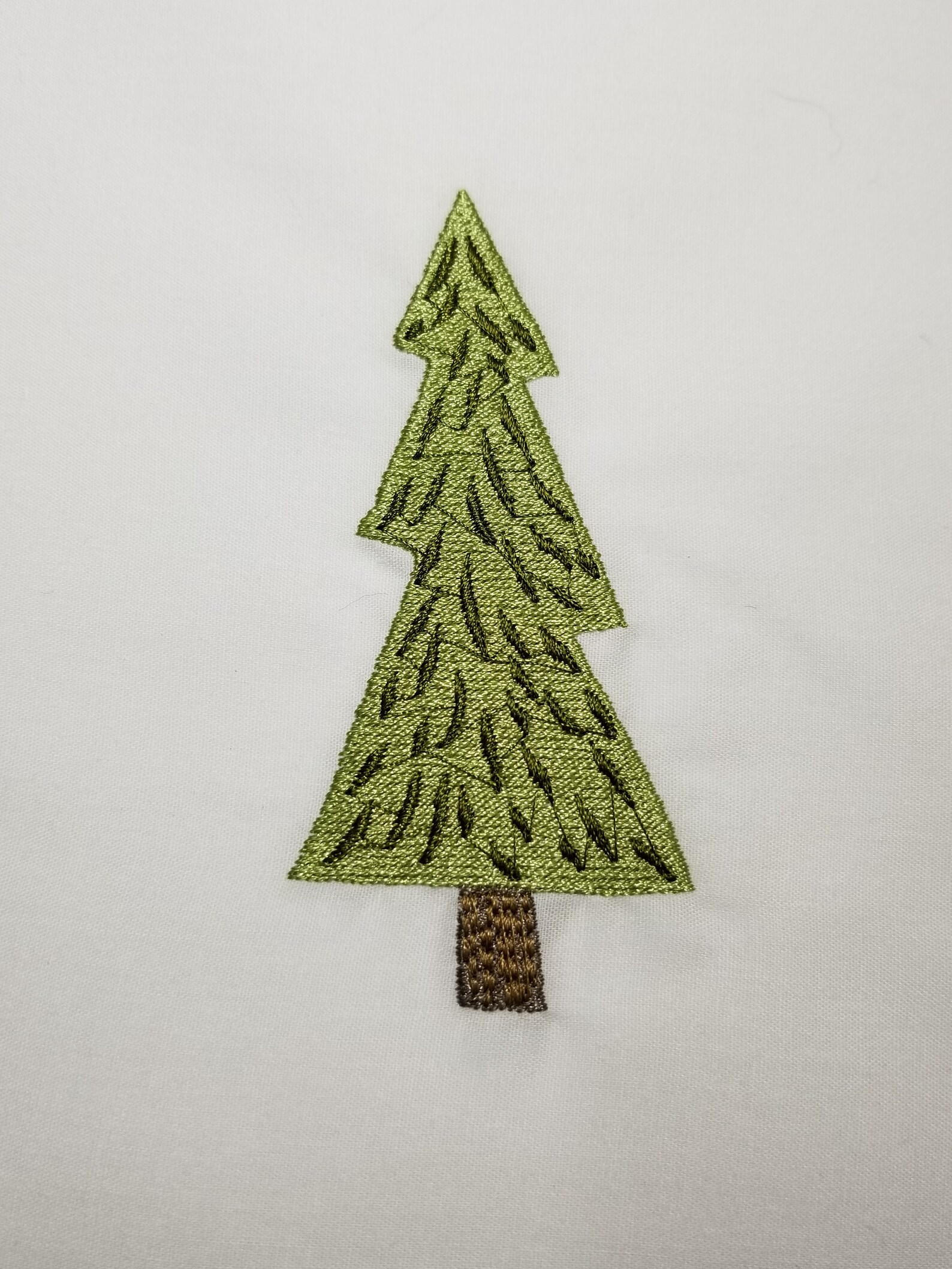 Winter Tree Digital Embroidery Filemachine Embroidery Etsy