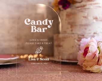 Candy Bar Sign - Wedding Candy Bar - Dessert Table Sign - Candy Buffet - Graduation Candy Bar - Candy Table - Candy Table for Graduation