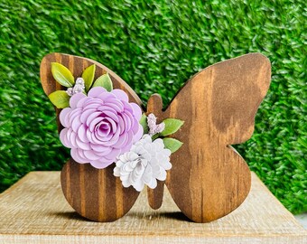 Butterfly Shelf Decor - 3D Butterfly - Butterfly Wood Decor