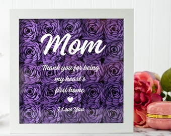 Forever Roses - Mothers Day Gift for Mom from Daughter Custom - Sentimental Mom Gift - Gift from Son - Thank You Mom - Sentimental Keepsake