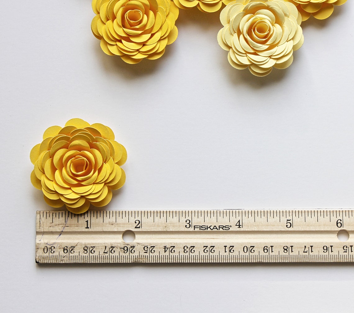 Bulk Paper Flowers Small Paper Flowers Loose Paper Flowers Etsy