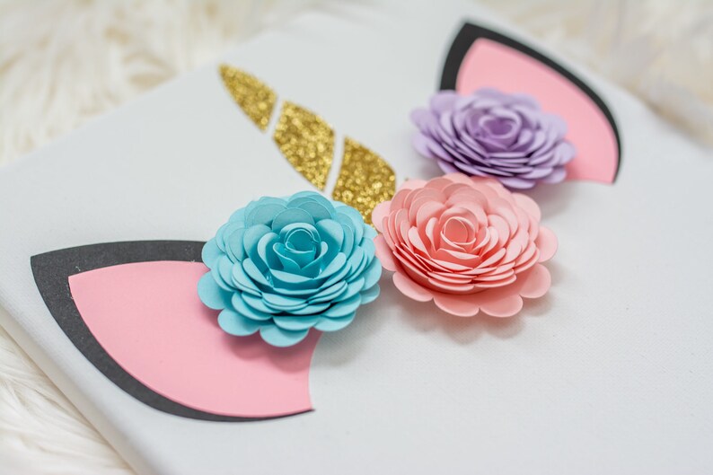 Unicorn Wall Art Personalized Unicorn Canvas Unicorn Gifts Etsy