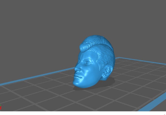 3D Printable Headsculpt .STL for 1/6 Scale Gi Joe Zarana | Etsy