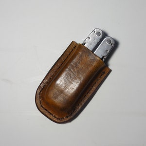 Leatherman Super Tool 300 Custom Leather Holster Pouch Tool Belt Pouch