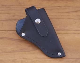 Funda de cuero para revólver Heritage Rough Rider 22lr Barkeep de 2 pulgadas, OWB