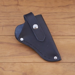Leren veldholster voor Heritage Rough Rider 22lr Barkeep 2 inch Barrel Revolver OWB
