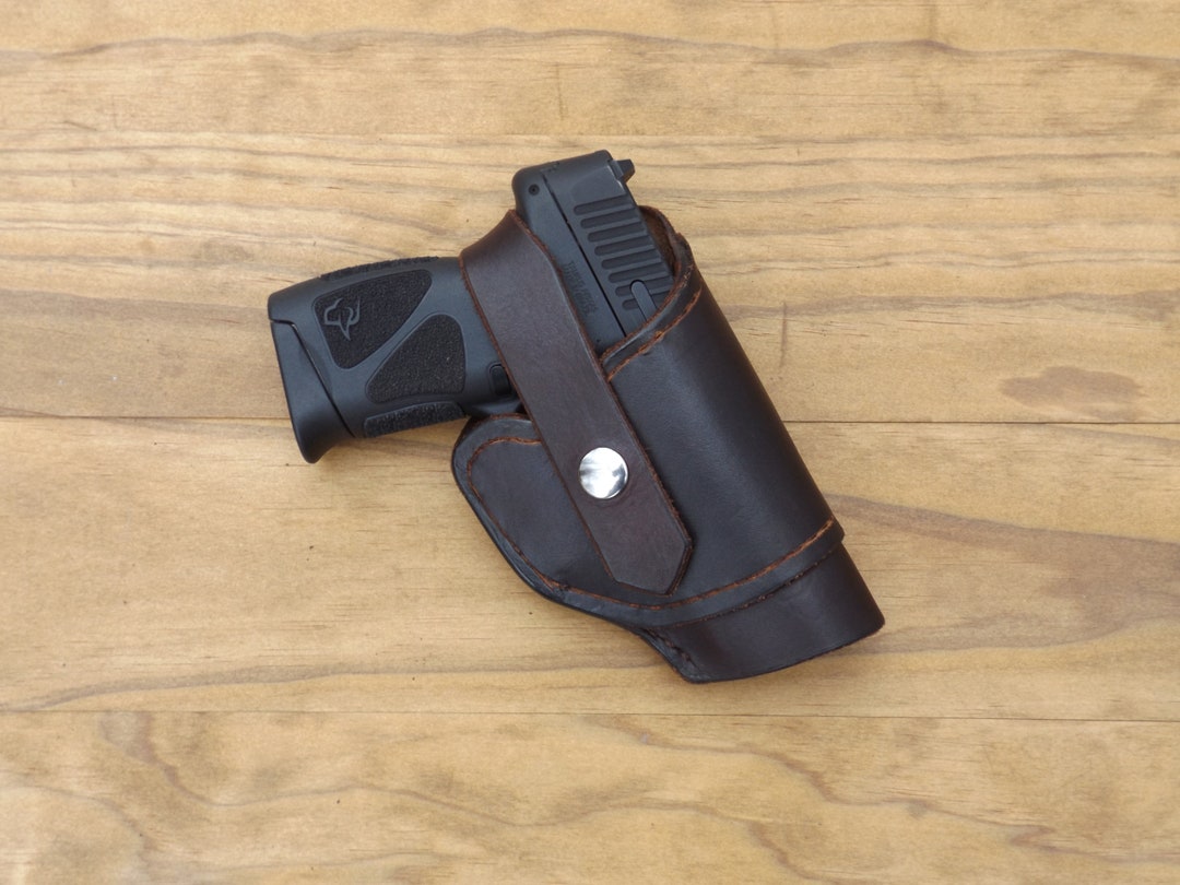 Hand Made Leather Holster Taurus G3c G2c 9mm Pistol EDC Field Holster