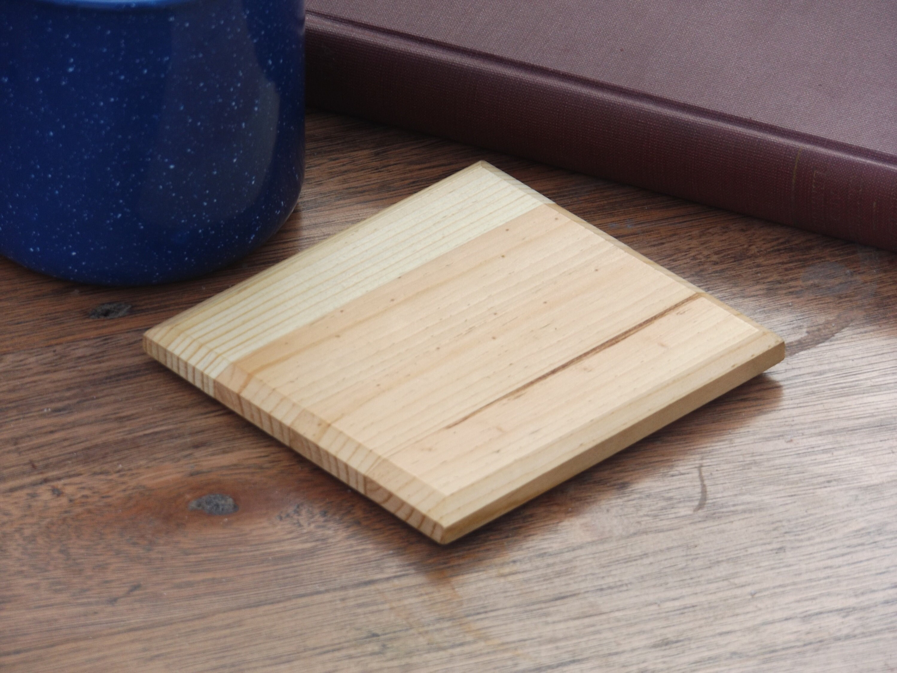 Custom Wooden Coasters Set of Four Etsy