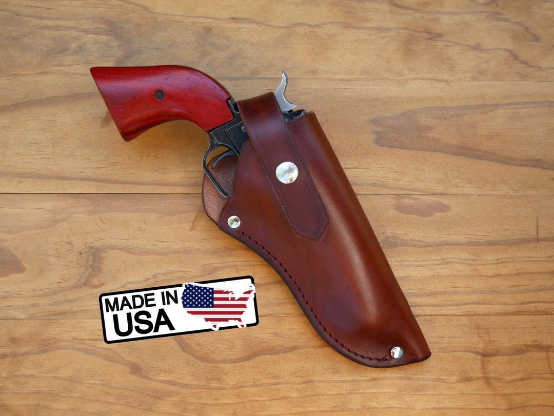 22 Caliber Heritage Rough Rider Western Cowboy Leather Gun Holster – Rocky  Top Holsters