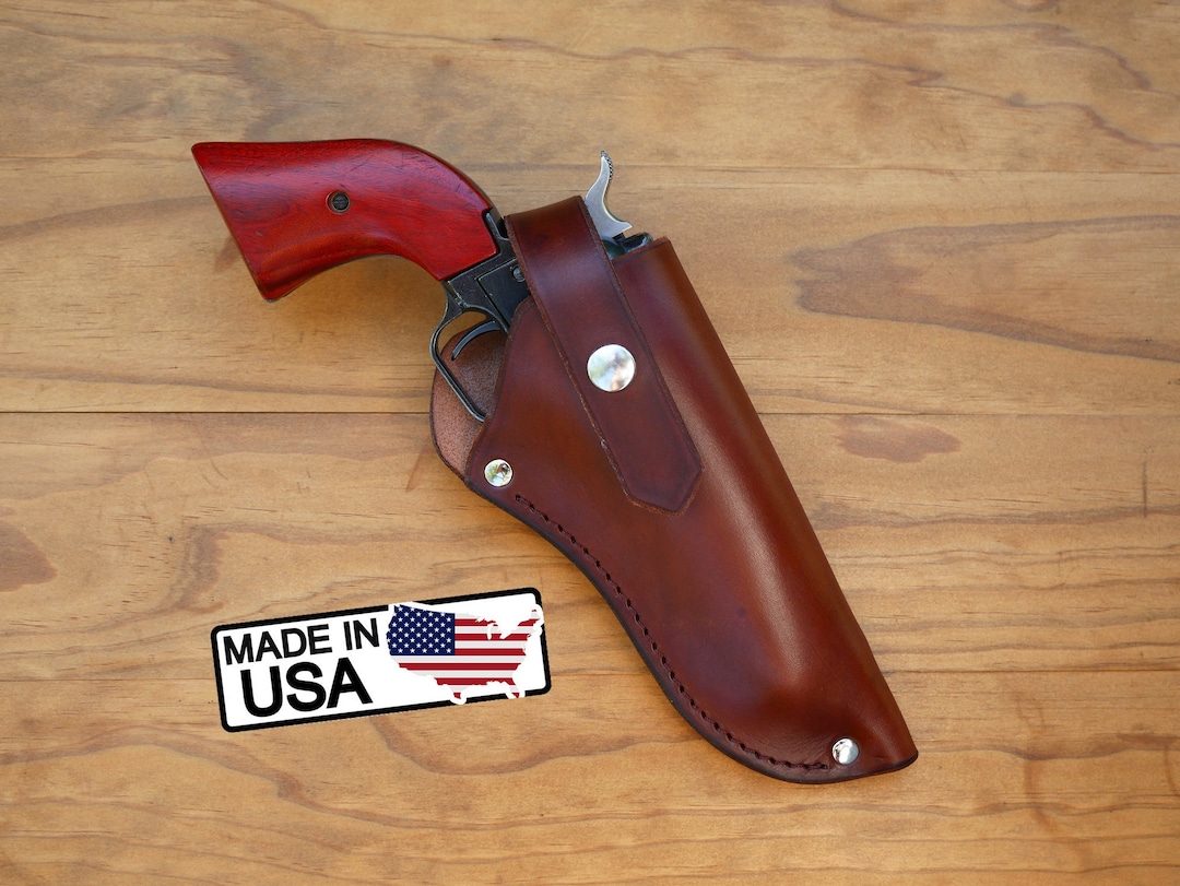 Revolver .22lr Holster Ruger Wrangler Heritage Rough Rider Hand Crafted