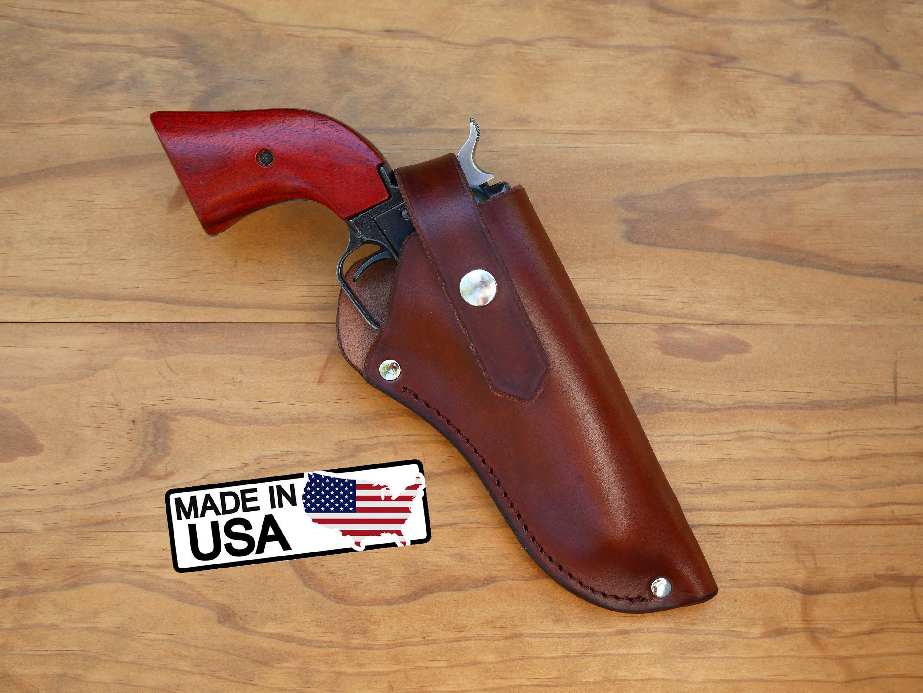 Fondina OWB Bulldog Per Heritage Rough Rider .22 LR – Canna 6.5" – Nylon Nero