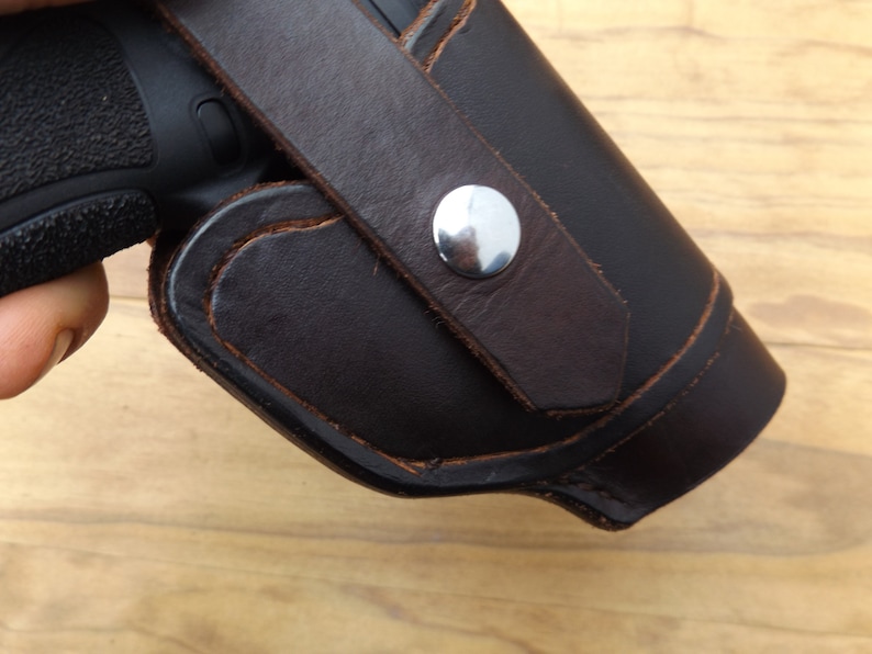 Hand Made Leather Holster Taurus G3c G2c 9mm Pistol EDC Field Etsy