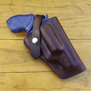 Field Leather Holster For Taurus Judge Public Defender 45lc 410 Shotgun MCC Revolver OWB
