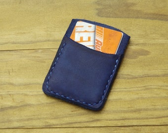 Credit Card Wallet Hand Made Leather Minimalist Wallet