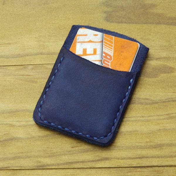 Credit Card Wallet Hand Made Leather Minimalist Wallet