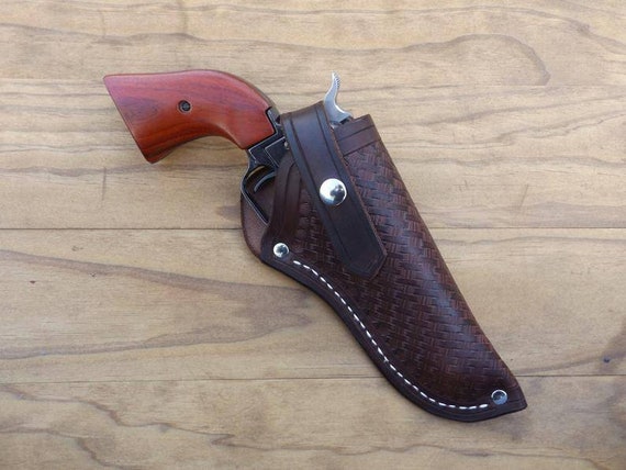 22 Caliber Heritage Rough Rider Western Cowboy Leather Gun Holster – Rocky  Top Holsters