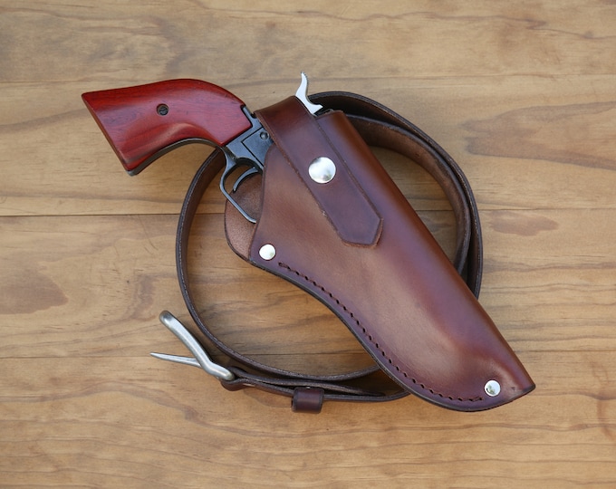 Revolver .22lr Holster Ruger Wrangler Heritage Rough Rider Hand Crafted