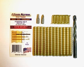 Zzem Screw Door Security Stripped Screw Hole By Zzemscrewdotcom