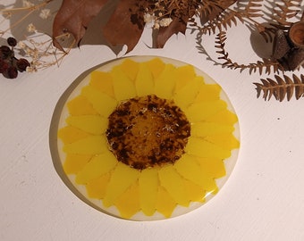 Sunflower coaster