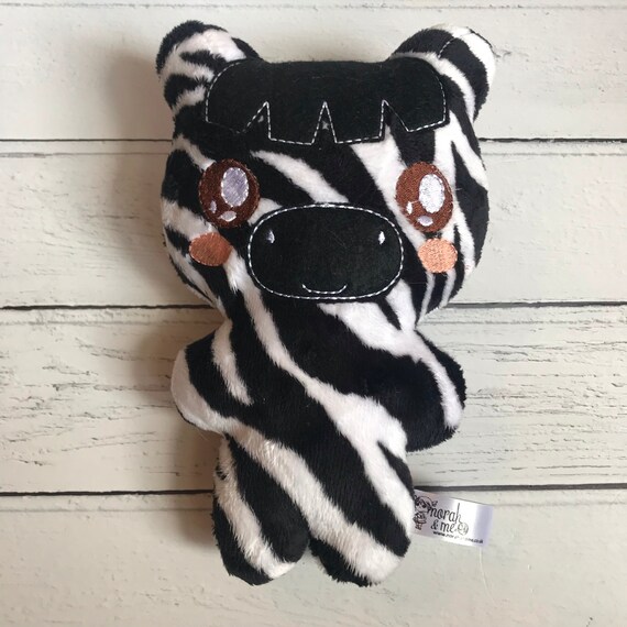 zebra plush toy