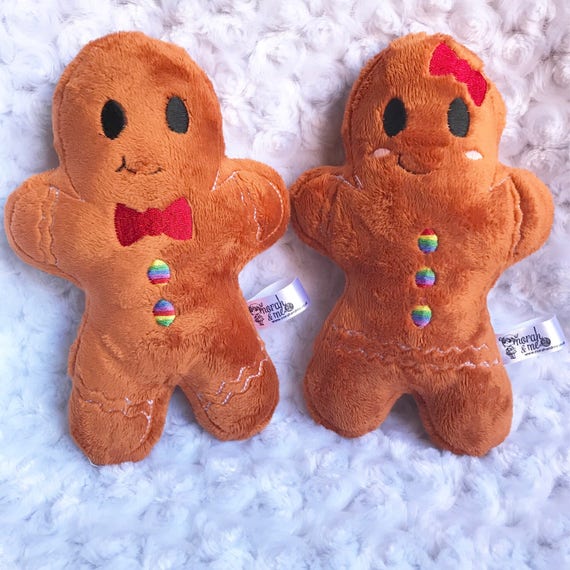 gingerbread man soft toy